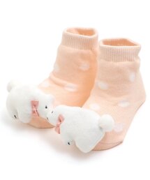 ラトル付きベビーソックス