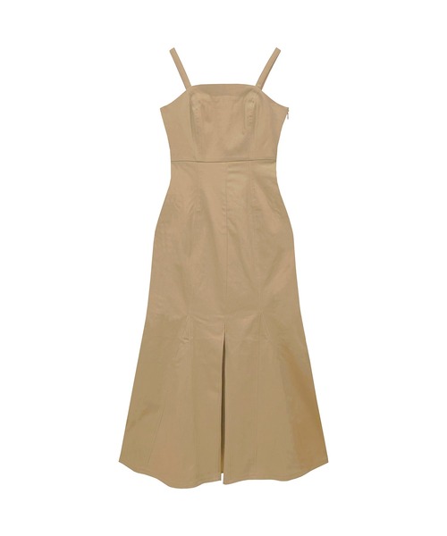 ADIRA（アディラ）の「ツイルマーメイドキャミジャンスカ（ジャンパースカート・レディース・アイボリー/ベージュ・MEDIUM）」の20枚目の写真