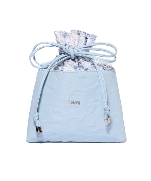 SOLID CAMO DRAWSTRING BAG L
