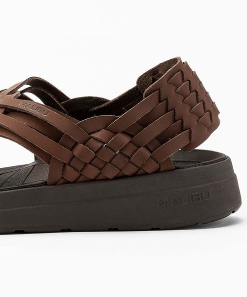 MALIBU SANDALS(マリブサンダルズ)の「MALIBU SANDALS / “CANYON ARTIFICAL LETHER” サンダル(サンダル・レディース・ブラック/ブラウン系/オフホワイト/ダークブラウン・7/10/9/5/8/11/6/4/6.5)」の5枚目の写真