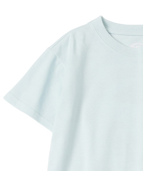 Dickies(ディッキーズ)の「Dickies ディッキーズ 裾ラウンド バックプリント 半袖Tシャツ(Tシャツ/カットソー・キッズ・ホワイト/サックスブルー・L/M/S)」の8枚目の写真