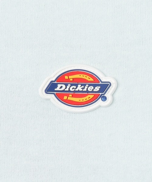 Dickies(ディッキーズ)の「Dickies ディッキーズ 裾ラウンド バックプリント 半袖Tシャツ(Tシャツ/カットソー・キッズ・ホワイト/サックスブルー・L/M/S)」の3枚目の写真