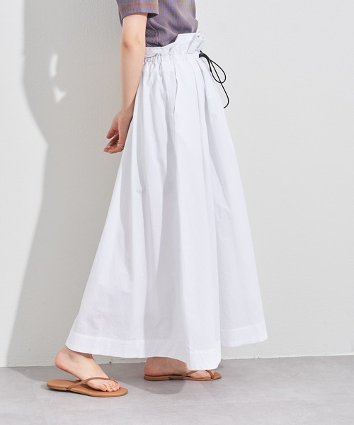 CIAOPANIC TYPY（チャオパニックティピー）の「ドロストワッシャースカート（スカート・レディース・ブラック/サックスブルー/ホワイト・ONE SIZE）」の15枚目の写真