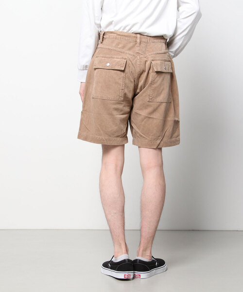 MAGIC NUMBER(マジック ナンバー)の「【MAGIC NUMBER】PIGMENT INSEAMLESS CORDUROY SHORT(その他パンツ・メンズ・ブラウン/グレー・32/30/34)」の3枚目の写真