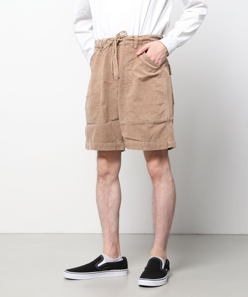 MAGIC NUMBER(マジック ナンバー)の「【MAGIC NUMBER】PIGMENT INSEAMLESS CORDUROY SHORT(その他パンツ・メンズ・ブラウン/グレー・32/30/34)」の15枚目の写真