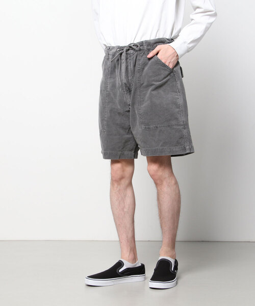MAGIC NUMBER(マジック ナンバー)の「【MAGIC NUMBER】PIGMENT INSEAMLESS CORDUROY SHORT(その他パンツ・メンズ・ブラウン/グレー・32/30/34)」の16枚目の写真