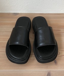 ATSUZOKO rubber sandals / 厚底ラバーサンダル