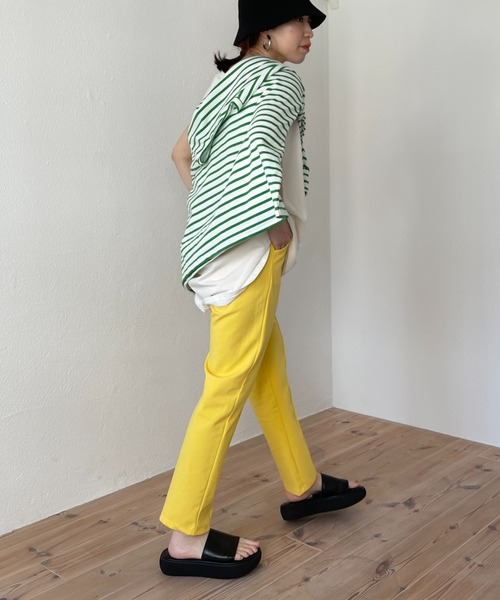 wee9s（ウィークス）の「ATSUZOKO rubber sandals / 厚底ラバーサンダル（サンダル・レディース・ブラック・22.5cm/23cm/23.5cm/24cm/24.5cm/25cm）」の20枚目の写真