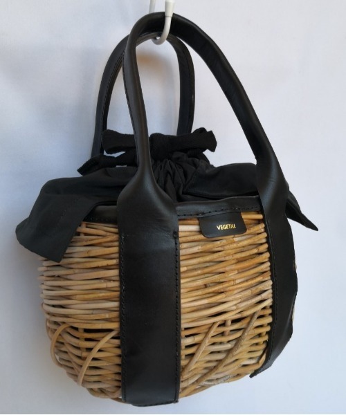Flea Store（フリーストア）の「【Flea Store Vegetal】Abby（かごバッグ・レディース・ブラック/ブラウン・FREE）」の7枚目の写真