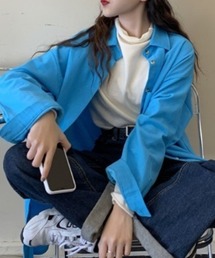 MANGROVE | コーデュロイルーズシャツ(シャツ/ブラウス)