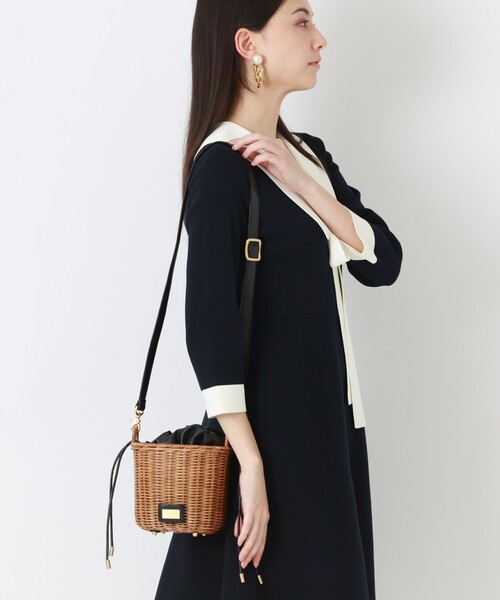 EPOCA エポカ　カゴバック Amazon.co.jp: EPOCA エポカ ヴィーガンレザーコンビ かごバッグ 3way