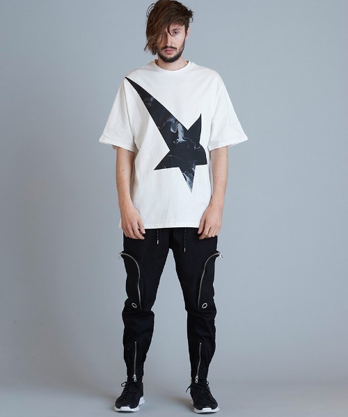 NO ID.(ノーアイディ)の「mt7857-ツースターBIG-T Tシャツ(Tシャツ/カットソー・メンズ・レッド/ブルー/グリーン/ブラック・ONE SIZE)」の21枚目の写真