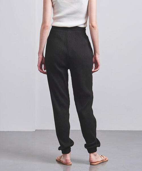 BASERANGE(ベースレンジ)の「<BASERANGE(ベースレンジ)>リブ パンツ(その他パンツ・レディース・オフホワイト/ブラック・XS)」の5枚目の写真