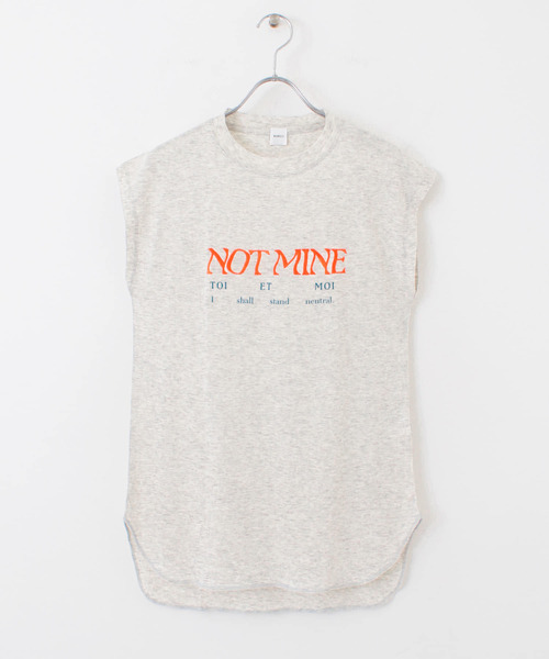 HAKUJI（ハクジ）の「HAKUJI　Logo tops（Tシャツ/カットソー・レディース・ホワイト/レッド/グレー・FREE）」の5枚目の写真