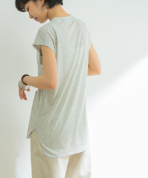 HAKUJI（ハクジ）の「HAKUJI　Logo tops（Tシャツ/カットソー・レディース・ホワイト/レッド/グレー・FREE）」の9枚目の写真