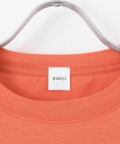 HAKUJI（ハクジ）の「HAKUJI　Logo tops（Tシャツ/カットソー・レディース・ホワイト/レッド/グレー・FREE）」の19枚目の写真