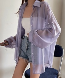 シャイニーシアーシャツ