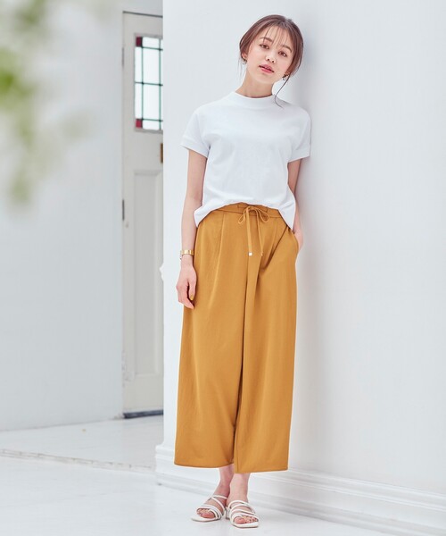 DRESKIP（ドレスキップ）の「◆円柱ヒール チューブサンダル（サンダル・レディース・ブラック/オフホワイト/サンドベージュ・35/45）」の14枚目の写真