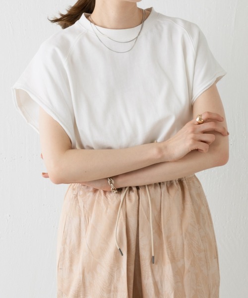 WHIMSIC（ウィムジック）の「【WHIMSIC】カットソーベスト（ベスト・レディース・ブラック/モカ/ホワイト・FREE）」の6枚目の写真