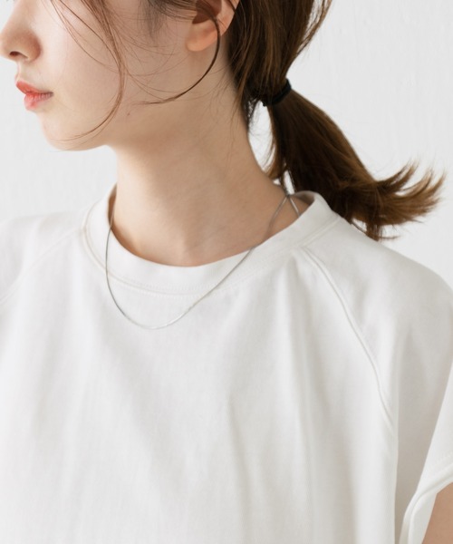 WHIMSIC（ウィムジック）の「【WHIMSIC】カットソーベスト（ベスト・レディース・ブラック/モカ/ホワイト・FREE）」の12枚目の写真