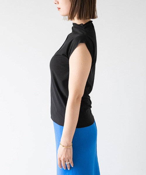 pleats please フレンチスリーブ トップス 2WAYフレンチスリーブシアートップス（Tシャツ/カットソー