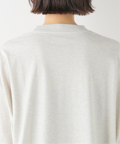 JOURNAL STANDARD LUXE（ジャーナルスタンダード　ラックス）の「クラシックテンジク クルーネックT（Tシャツ/カットソー・レディース・ベージュ/ホワイト×ホワイト・FREE）」の10枚目の写真