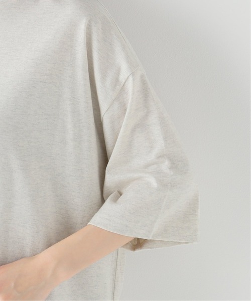 JOURNAL STANDARD LUXE（ジャーナルスタンダード　ラックス）の「クラシックテンジク クルーネックT（Tシャツ/カットソー・レディース・ベージュ/ホワイト×ホワイト・FREE）」の12枚目の写真
