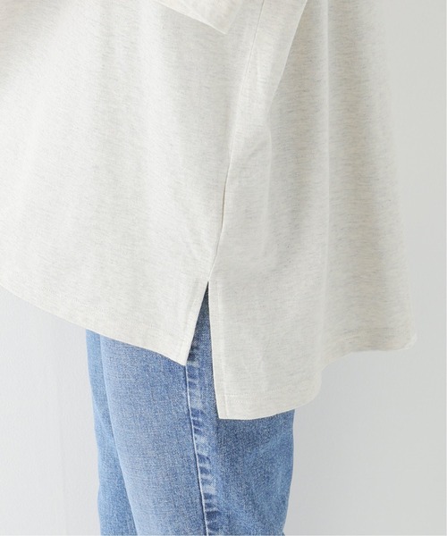 JOURNAL STANDARD LUXE（ジャーナルスタンダード　ラックス）の「クラシックテンジク クルーネックT（Tシャツ/カットソー・レディース・ベージュ/ホワイト×ホワイト・FREE）」の13枚目の写真