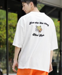バック刺繍 オーバーサイズ スーベニアTEE TIGER