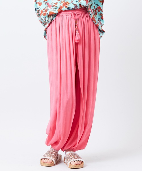 チャイハネ（チャイハネ）の「【チャイハネ】メディムパンツ（その他パンツ・レディース・ブラック/ベージュ/ターコイズブルー/オレンジ/グリーン/ピンク/マスタード/パープル/レンガ/ダークグリーン/ピンク系その他/グリーン系その他/ピンク系その他2・FREE）」の11枚目の写真