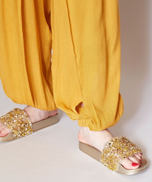 チャイハネ（チャイハネ）の「【チャイハネ】メディムパンツ（その他パンツ・レディース・ブラック/ベージュ/ターコイズブルー/オレンジ/グリーン/ピンク/マスタード/パープル/レンガ/ダークグリーン/ピンク系その他・FREE）」の21枚目の写真