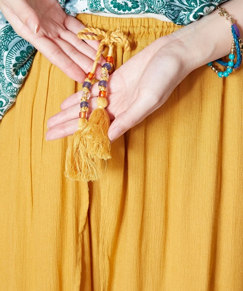 チャイハネ（チャイハネ）の「【チャイハネ】メディムパンツ（その他パンツ・レディース・ブラック/ベージュ/ターコイズブルー/オレンジ/グリーン/ピンク/マスタード/パープル/レンガ/ダークグリーン/ピンク系その他・FREE）」の22枚目の写真