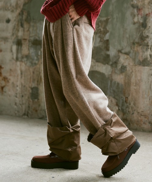 CASPER JOHN（キャスパージョン）の「Roll up nep slacks/ロールアップ