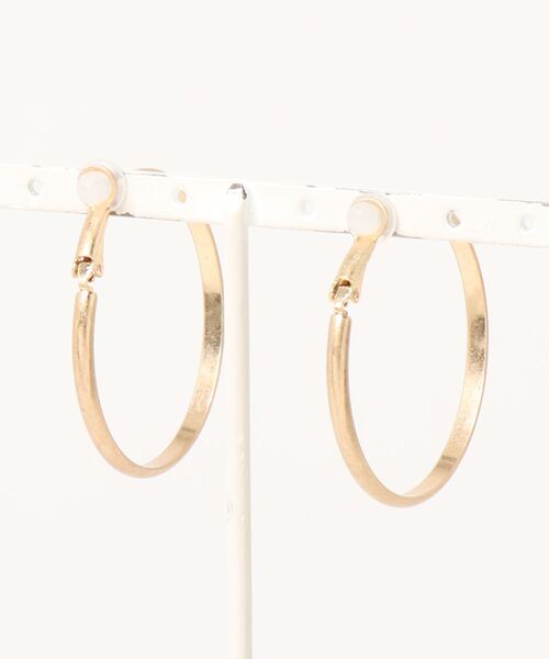 GOLDY（ゴールディ）の「シャープ ライン フープ イヤリング（イヤリング・レディース・シルバー/その他1/その他2/ゴールド・FREE）」の9枚目の写真