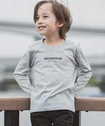 1piu1uguale3 RELAX | 1PIU1UGUALE3 RELAX(1PIU1UGUALE3 RELAX) キッズフロントロゴプリントロンT(Tシャツ/カットソー)