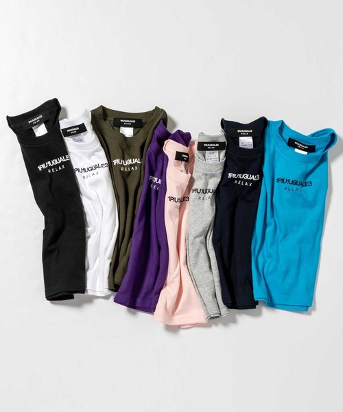 1piu1uguale3 RELAX（ウノピュウノウグァーレトレリラックス）の「1PIU1UGUALE3 RELAX(1PIU1UGUALE3 RELAX) キッズフロントロゴプリントロンＴ（Tシャツ/カットソー・キッズ・ホワイト/トップグレー/ブラック/ネイビー・150/130/110）」の6枚目の写真