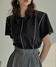 MANGROVE | アウトステッチデザインTEE(Tシャツ/カットソー)