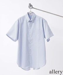 【allery / アレリ―】シアサッカーショートスリーブシャツ