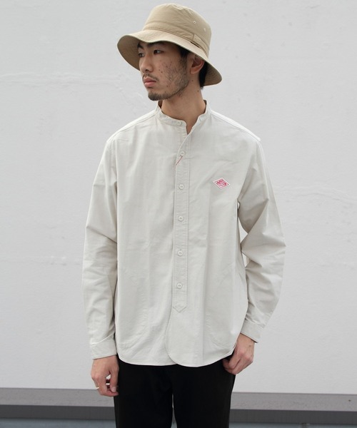 DANTON（ダントン）の「DANTON/ダントン バンドカラーシャツ