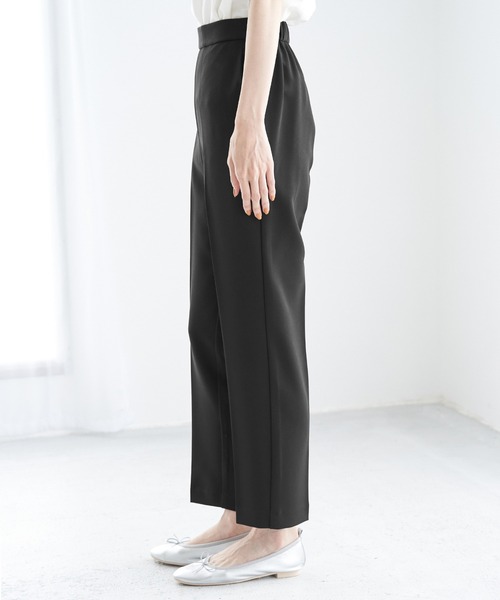 ROPE' PICNIC（ロペピクニック）の「ラク美/ストレートカラーパンツ（スラックス・レディース・ブラック/ダークグリーン/グレー系その他/ピンク系その他2・36/38/40/42/34）」の5枚目の写真