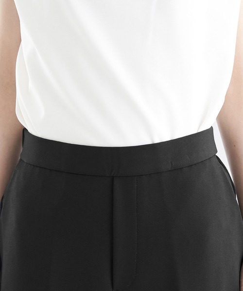 ROPE' PICNIC（ロペピクニック）の「ラク美/ストレートカラーパンツ（スラックス・レディース・ブラック/ダークグリーン/グレー系その他/ピンク系その他2・36/38/40/42/34）」の8枚目の写真