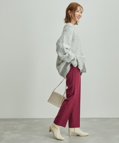 セール】ラク美/ストレートカラーパンツ(スラックス)|ROPE' PICNIC セール】ラク美/ストレートカラーパンツ(スラックス)|ROPE' PICNIC