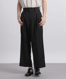HARE | 【SETUP対応】2タックワイドトラウザー(スラックス)