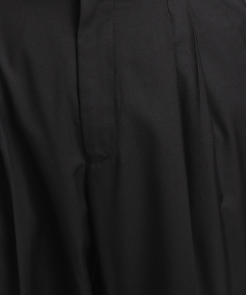 HARE（ハレ）の「【SETUP対応】2タックワイドトラウザー（スラックス・メンズ・ブラック/ベージュ/ブルー・SMALL/MEDIUM）」の8枚目の写真