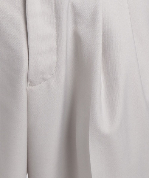 HARE（ハレ）の「【SETUP対応】2タックワイドトラウザー（スラックス・メンズ・ブラック/ベージュ/ブルー・SMALL/MEDIUM）」の6枚目の写真