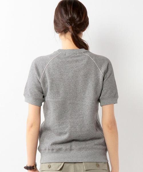GYMPHLEX(ジムフレックス)の「<GYMPHLEX(ジムフレックス)>C TERRY ショートスリーブスウェット(Tシャツ/カットソー・レディース・グレー/ロイヤルブルー・フリー)」の3枚目の写真