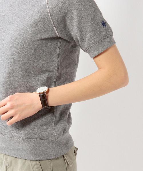 GYMPHLEX(ジムフレックス)の「<GYMPHLEX(ジムフレックス)>C TERRY ショートスリーブスウェット(Tシャツ/カットソー・レディース・グレー/ロイヤルブルー・フリー)」の11枚目の写真