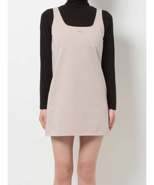 GYDA(ジェイダ)の「スクエアバックオープンミニワンピース(ワンピース・レディース・アイボリー/ブラック・FREE)」の15枚目の写真