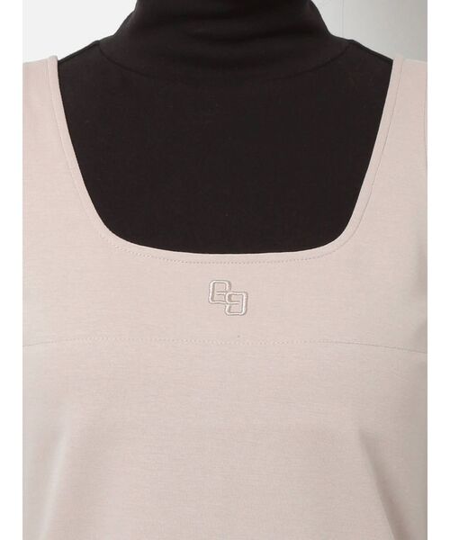 GYDA(ジェイダ)の「スクエアバックオープンミニワンピース(ワンピース・レディース・アイボリー/ブラック・FREE)」の18枚目の写真