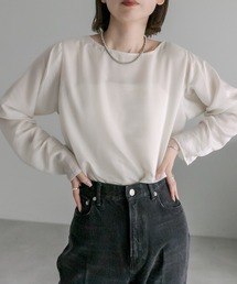 mystic | シアープルオーバー(シャツ/ブラウス)